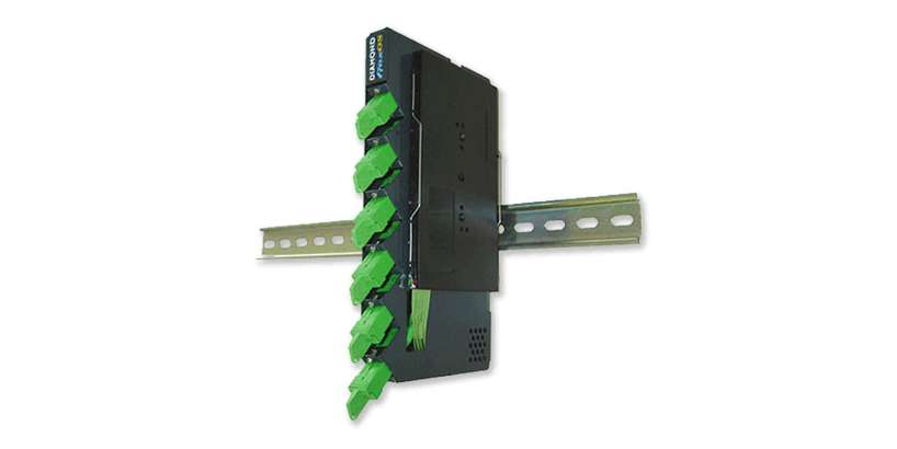 Steckverbinder/Spleiss-Modul für 35mm DIN-Schienen